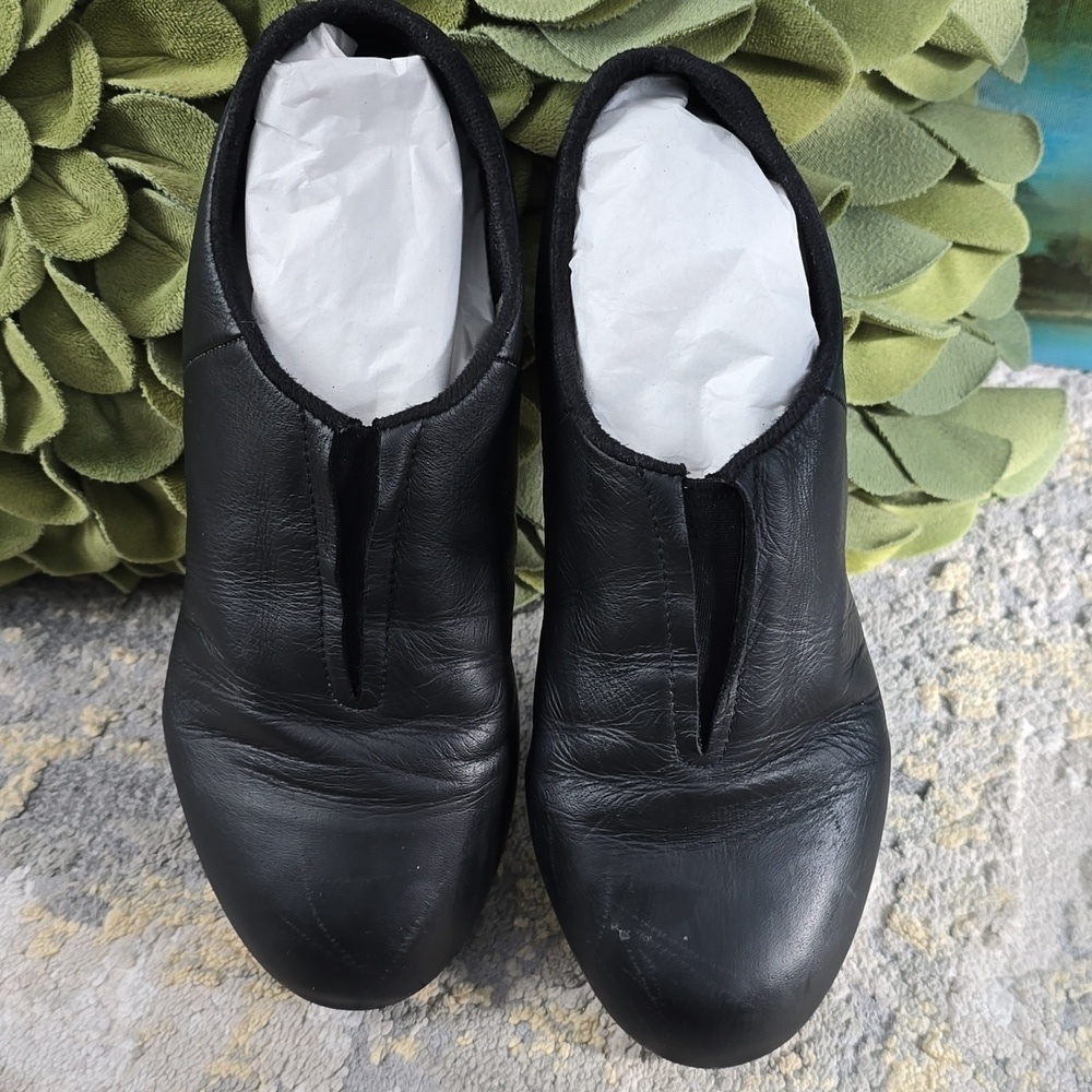 Bloch Ladies Tap Flex Slip On Leather Tap Shoes Size 7